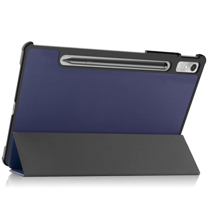 Bild 4,  Lenovo Tab P11 Pro Gen 2 Fodral Tri-Fold Läder Blå - Teknikhallen.se