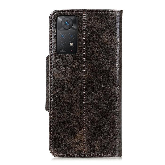 Bild 3, KHAZNEH KHAZNEH Xiaomi Redmi Note 11 Pro 5G Fodral Vintage Brun - Teknikhallen.se
