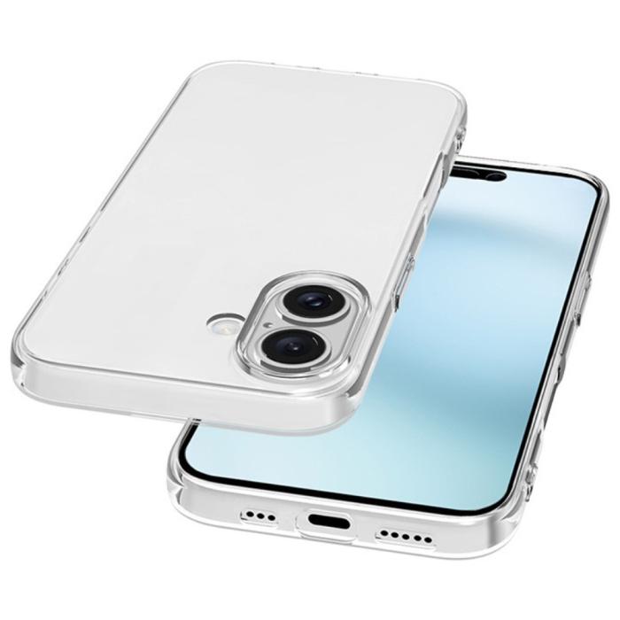 Bild 3,  iPhone 16 Skal TPU Transparent - Teknikhallen.se