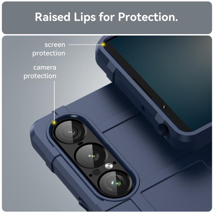 Bild 6,  Sony Xperia 1 VII Skal Robust Blå - Teknikhallen.se