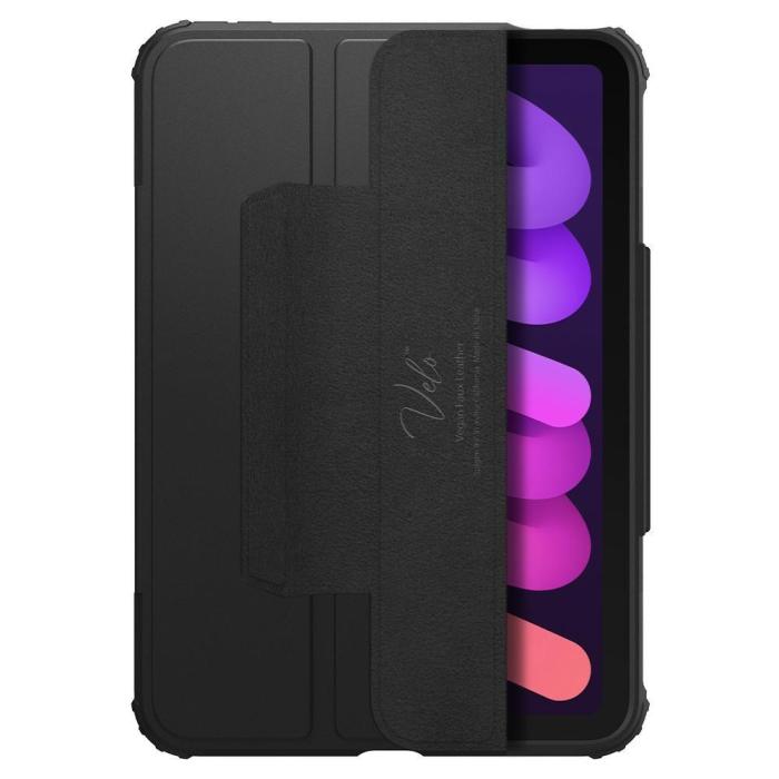 Bild 3, Spigen Spigen iPad Mini 2024/2021 Fodral Tri-Fold Ultra Hybrid Pro Svart - Teknikhallen.se
