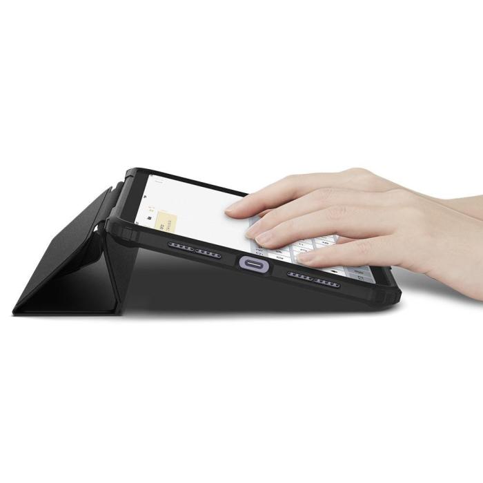 Bild 5, Spigen Spigen iPad Mini 2024/2021 Fodral Tri-Fold Ultra Hybrid Pro Svart - Teknikhallen.se