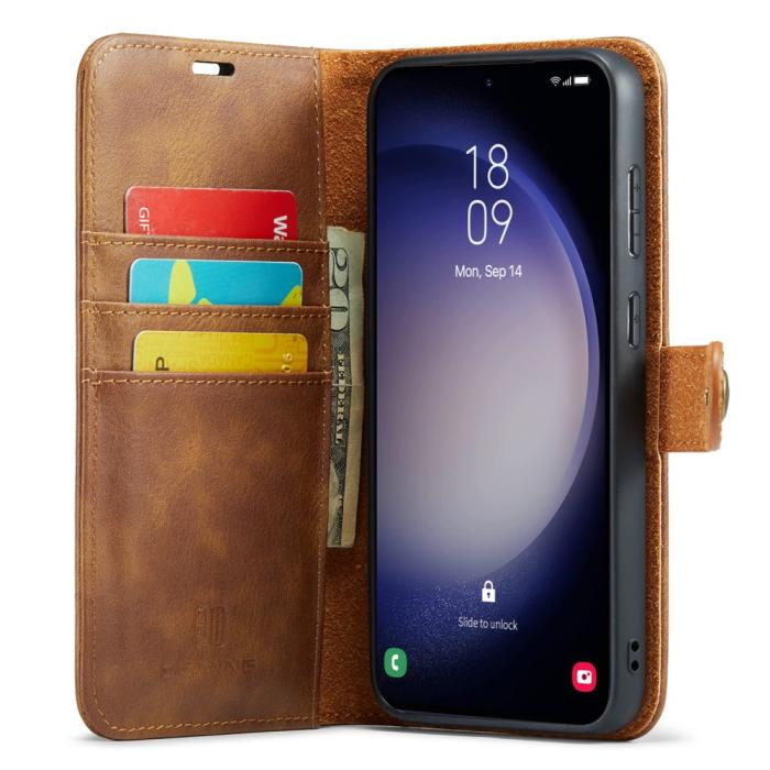 Bild 2, DG.MING DG.MING Samsung Galaxy A36 5G/A56 5G 2in1 Fodral / Skal Brun - Teknikhallen.se
