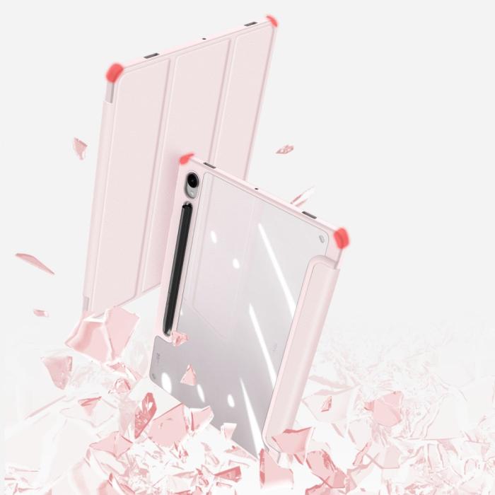 Bild 6, DUX DUCIS DUX DUCIS Galaxy Tab S9 FE Fodral TOBY Hybrid Rosa - Teknikhallen.se