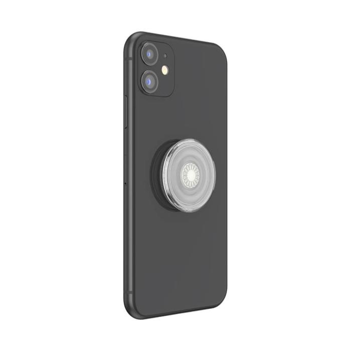 Bild 6, PopSockets PopSockets Avtagbart Grip med Ställfunktion Clear - Teknikhallen.se
