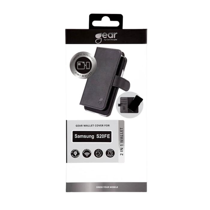 Bild 2, Gear GEAR Samsung Galaxy S20 FE 2in1 Magnet Fodral / Skal Svart - Teknikhallen.se