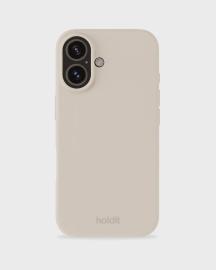 holdit holdit iPhone 16 Mobilskal Silikon Ljus Beige - Teknikhallen.se