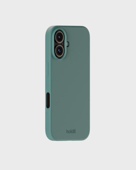 Bild 2, holdit holdit iPhone 16 Mobilskal Silikon Moss Green - Teknikhallen.se