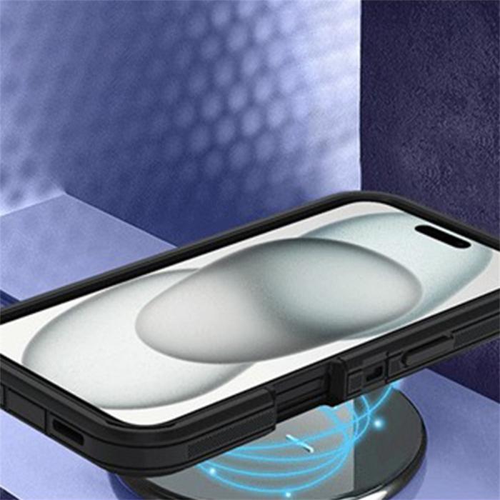 Bild 4,  iPhone 16 Pro Max Skal Extreme Shockproof Röd - Teknikhallen.se