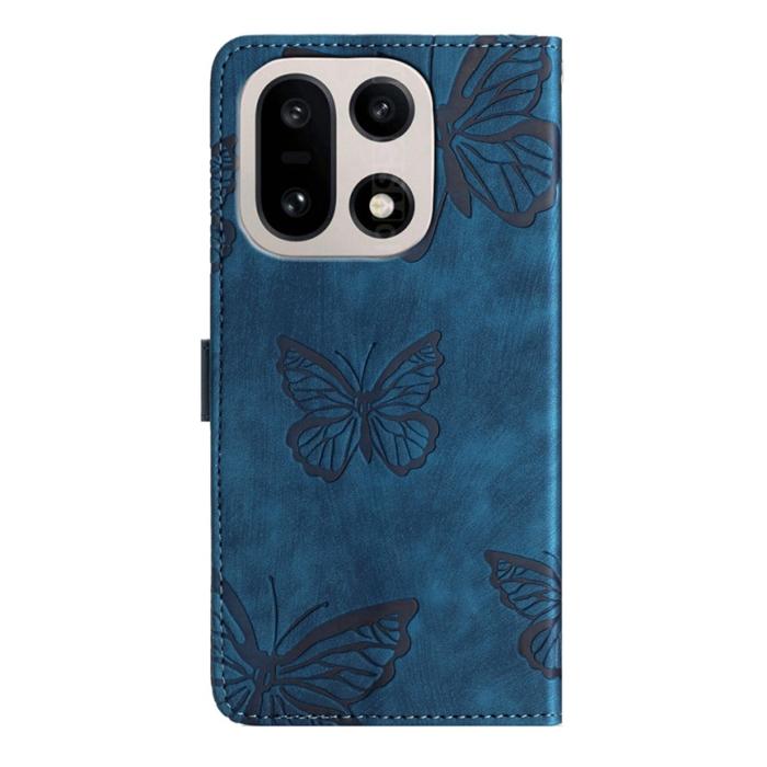 Bild 2,  OnePlus 15 Fodral Med Fjäril Tryck Blå - Teknikhallen.se