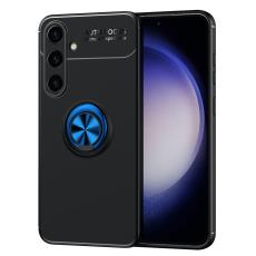  Samsung Galaxy S24 Skal Ring Svart/Bl&aring; - Teknikhallen.se