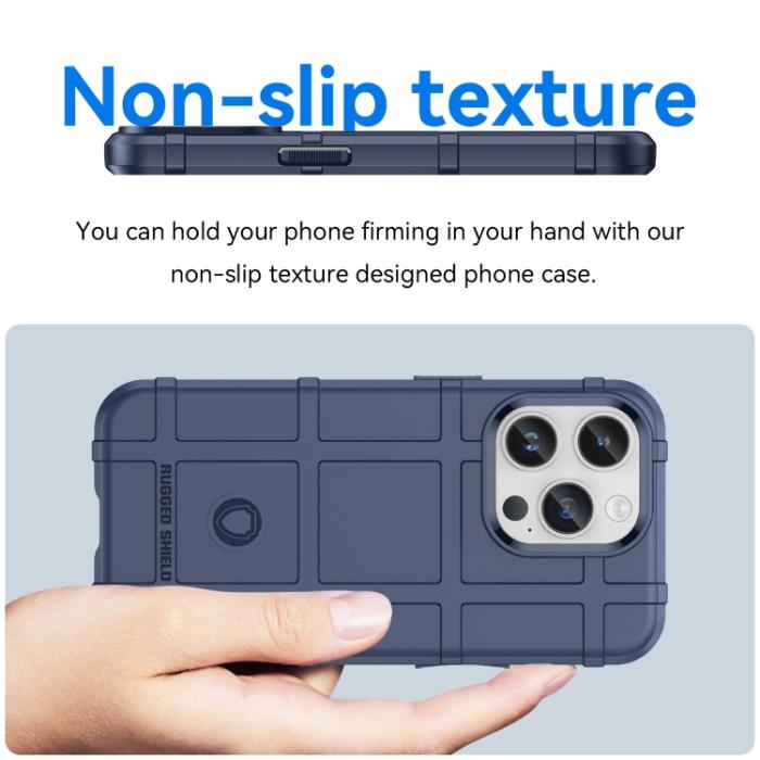 Bild 4,  iPhone 15 Pro Max Skal Robust Blå - Teknikhallen.se