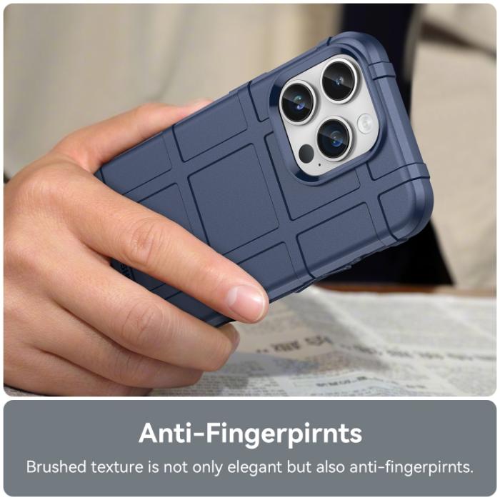 Bild 5,  iPhone 15 Pro Max Skal Robust Blå - Teknikhallen.se