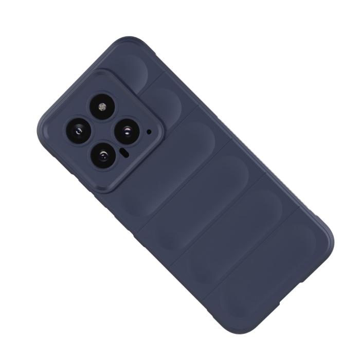 Bild 4,  Xiaomi 14 Skal Magic Shield Mörk Blå - Teknikhallen.se