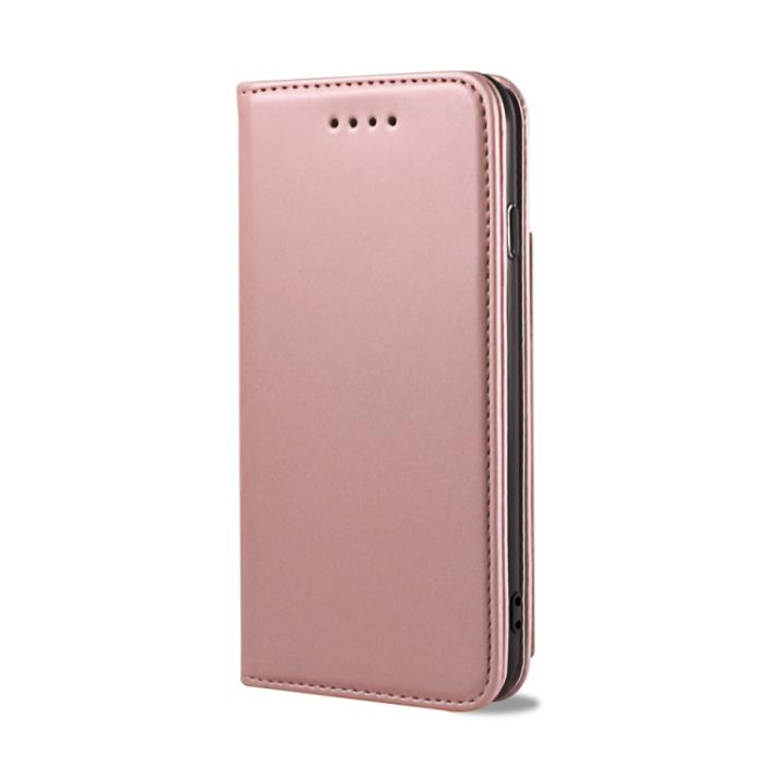 Bild 2,  iPhone 7/8/SE Fodral Skin Feel Kortfack Roséguld - Teknikhallen.se