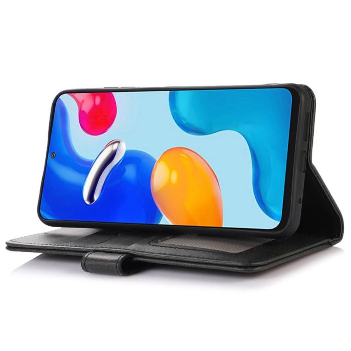 Bild 3,  Samsung Galaxy A05s 4G Fodral Läder Svart - Teknikhallen.se