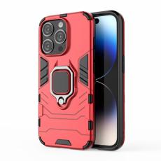  iPhone 15 Pro Skal Armor Hybrid Ring R&ouml;d - Teknikhallen.se