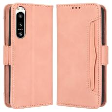  Sony Xperia 5 IV Fodral Med Avtagbart Kortfodral Ljus Rosa - Teknikhallen.se