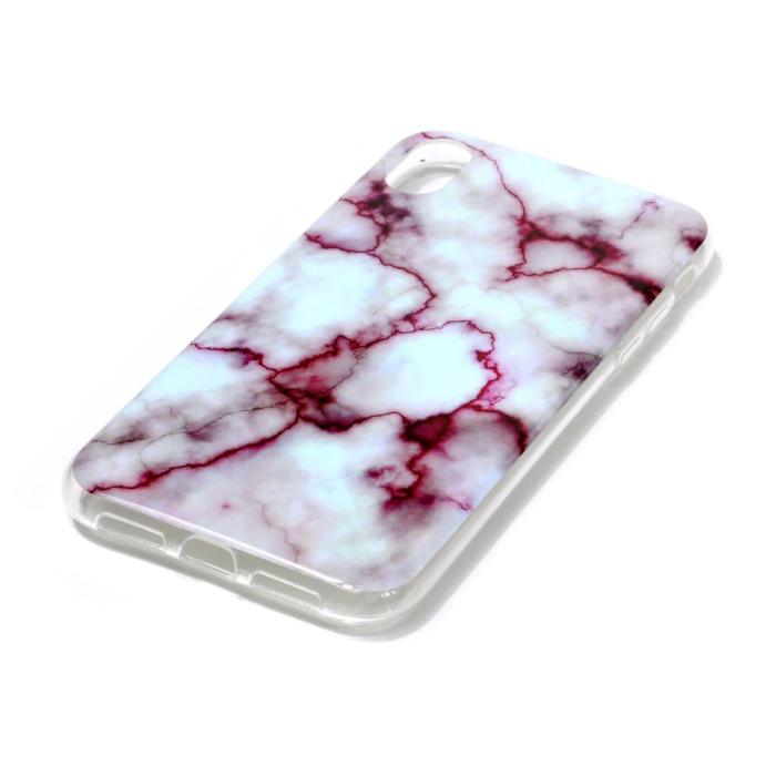 Bild 2,  iPhone X/Xs Marmor TPU Skal - Teknikhallen.se