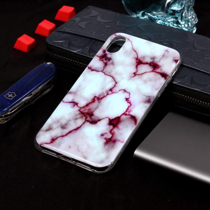 Bild 4,  iPhone X/Xs Marmor TPU Skal - Teknikhallen.se