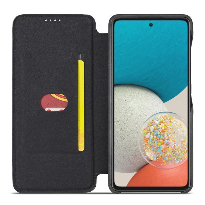 Bild 4, LC.IMEEKE LC.IMEEKE Samsung Galaxy A53 5G Fodral Retro Flip Svart - Teknikhallen.se
