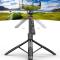  Selfie Stick Tripod 153 cm Bluetooth Svart - Teknikhallen.se