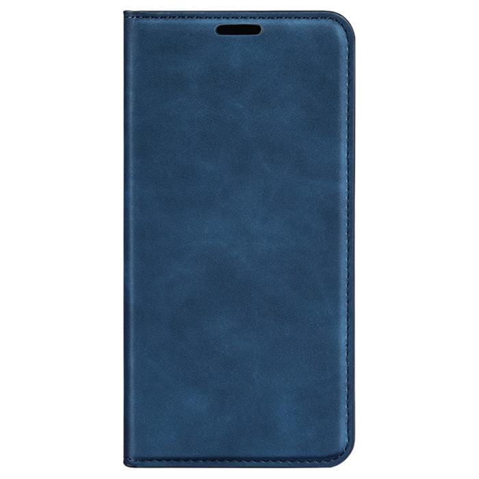 Bild 5,  Samsung Galaxy A15 5G Fodral Flip Skin Touch Blå - Teknikhallen.se