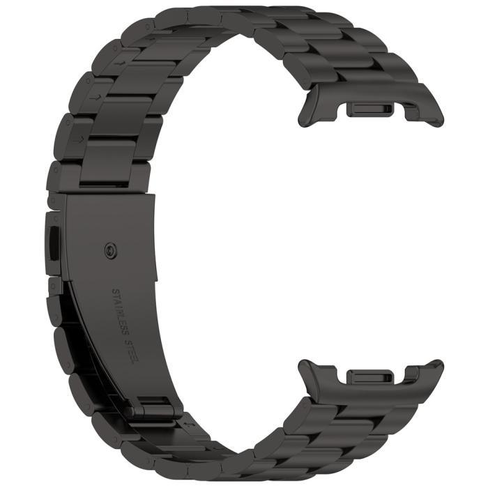 Bild 3,  Galaxy Watch 8 46/44/40 mm Armband Rostfritt Stål Svart - Teknikhallen.se