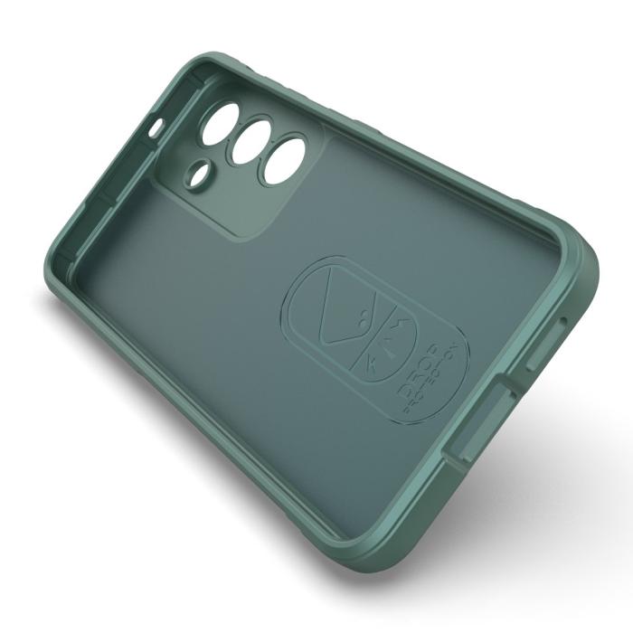 Bild 3,  Samsung Galaxy S25 Skal Magic Shield Grön - Teknikhallen.se