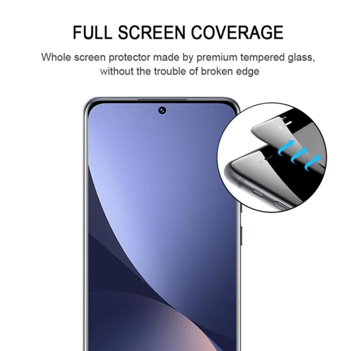 Bild 3,  Xiaomi 12 Skärmskydd Heltäckande Härdat Glas - Teknikhallen.se
