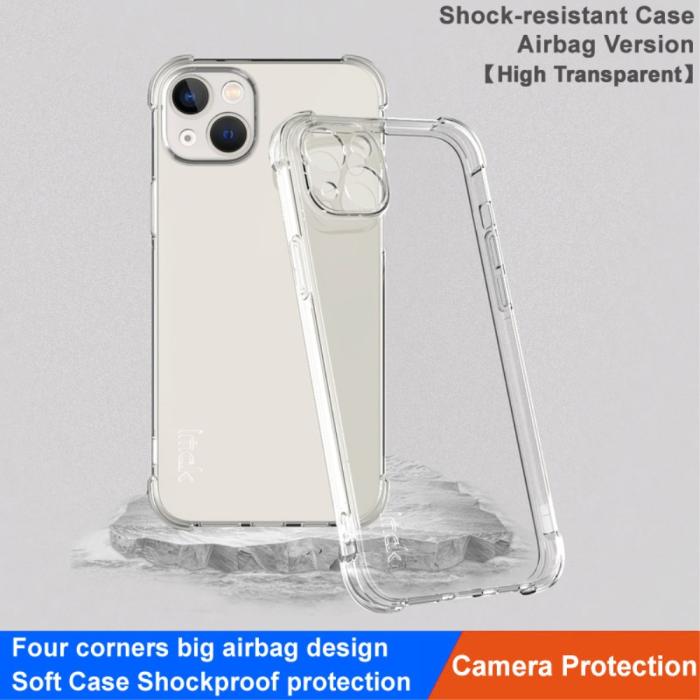 Bild 3, IMAK IMAK iPhone 15 Plus Skal Shockproof TPU Transparent - Teknikhallen.se