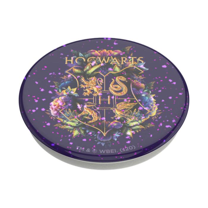 Bild 3, PopSockets PopSockets PopGrip Glitter Hogwarts Floral - Teknikhallen.se
