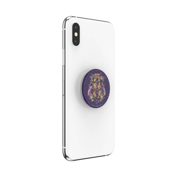 Bild 7, PopSockets PopSockets PopGrip Glitter Hogwarts Floral - Teknikhallen.se