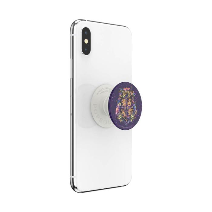 Bild 8, PopSockets PopSockets PopGrip Glitter Hogwarts Floral - Teknikhallen.se