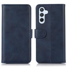 Samsung Galaxy A05s 4G Fodral L&auml;der Bl&aring; - Teknikhallen.se