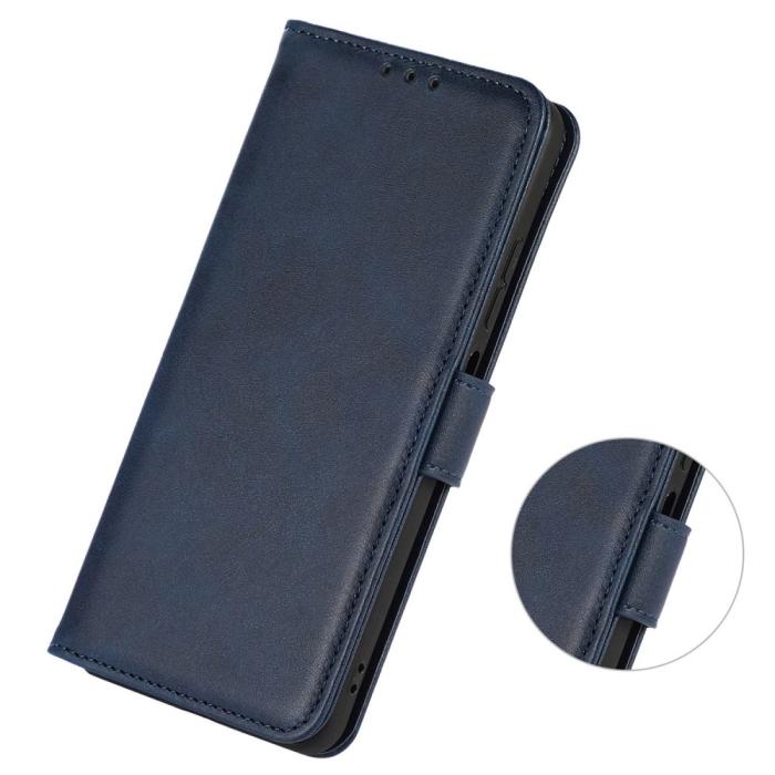 Bild 5,  Samsung Galaxy A05s 4G Fodral Läder Blå - Teknikhallen.se