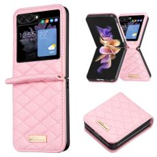 BINFEN BINFEN Galaxy Z Flip 5 Skal Diamond Textur Rosa - Teknikhallen.se