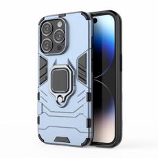  iPhone 15 Pro Skal Armor Hybrid Ring Bl&aring; - Teknikhallen.se