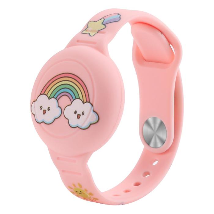 Bild 4, Tech-Protect Tech-Protect 2-PACK Apple AirTag 2/1 Armband För Barn Färgglad - Teknikhallen.se