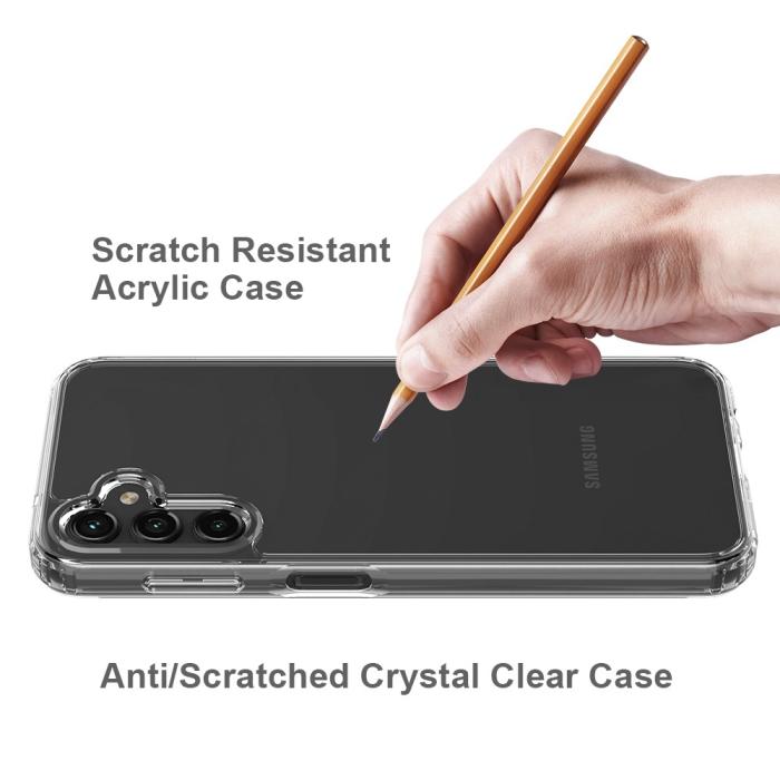 Bild 2,  Samsung Galaxy A14 4G/5G Skal Akryl/TPU Transparent - Teknikhallen.se