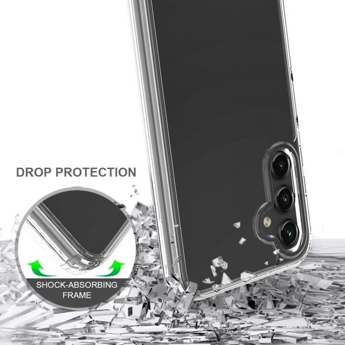 Bild 3,  Samsung Galaxy A14 4G/5G Skal Akryl/TPU Transparent - Teknikhallen.se