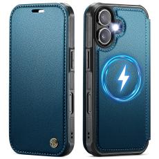 CASEME CASEME iPhone 17 Skal RFID Pl&aring;nbok Bl&aring; - Teknikhallen.se