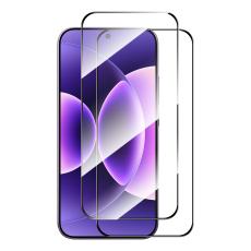 ENKAY ENKAY Xiaomi 17/17 Pro 2-PACK Sk&auml;rmskydd H&auml;rdat glas Transparent - Teknikhallen.se