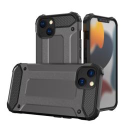  iPhone 14 Plus Skal Shockproof Armor Hybrid Grå - Teknikhallen.se