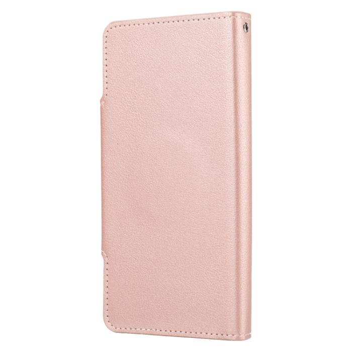 Bild 3,  iPhone 14 Plus 2in1 Magnet Fodral Roséguld - Teknikhallen.se