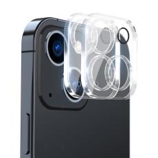 ENKAY ENKAY iPhone 15 / 15 Plus 2-PACK Linsskydd H&auml;rdat Glas - Teknikhallen.se