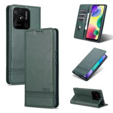 AZNS AZNS Xiaomi Redmi 10C Fodral Flip L&auml;der Gr&ouml;n - Teknikhallen.se