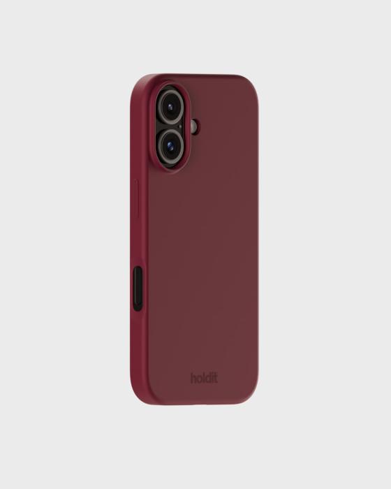Bild 2, holdit holdit iPhone 16 Mobilskal Silikon Red Velvet - Teknikhallen.se