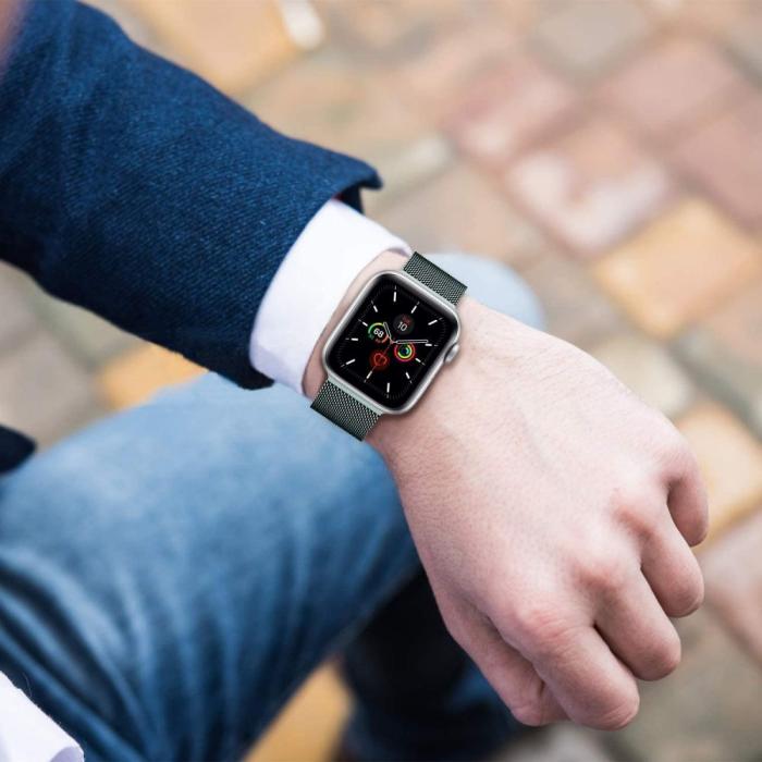 Bild 3, Tech-Protect Tech-Protect Milanese Loop Armband Apple Watch 38/40/41/42 mm - Teknikhallen.se