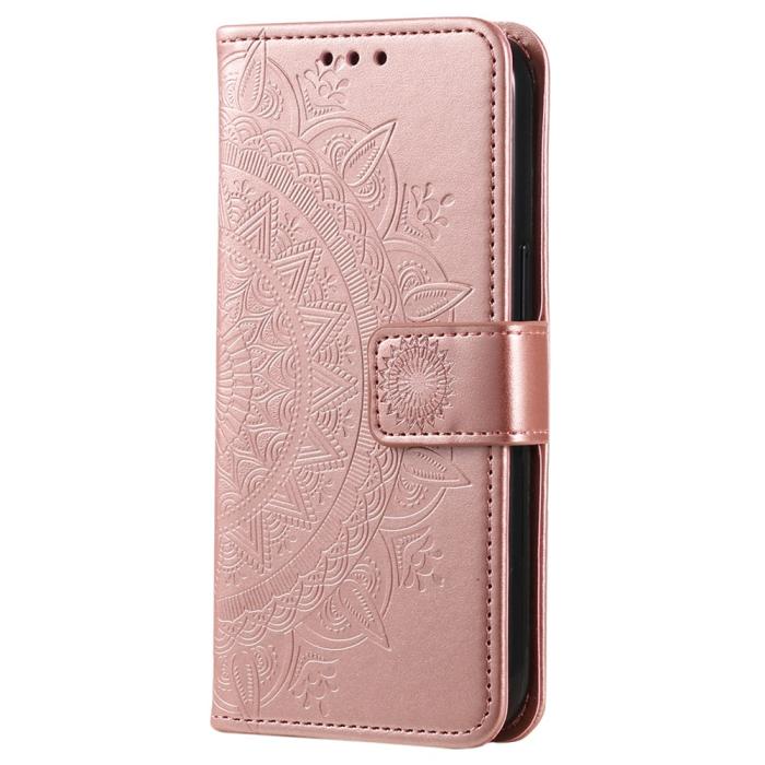 Bild 5,  OnePlus 15R Fodral Mandala Läder Roséguld - Teknikhallen.se